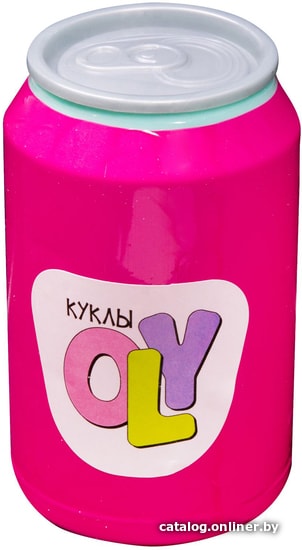 Кукла Bondibon OLY в баночке и шапочке-ушанке и аксессуарами ВВ3828