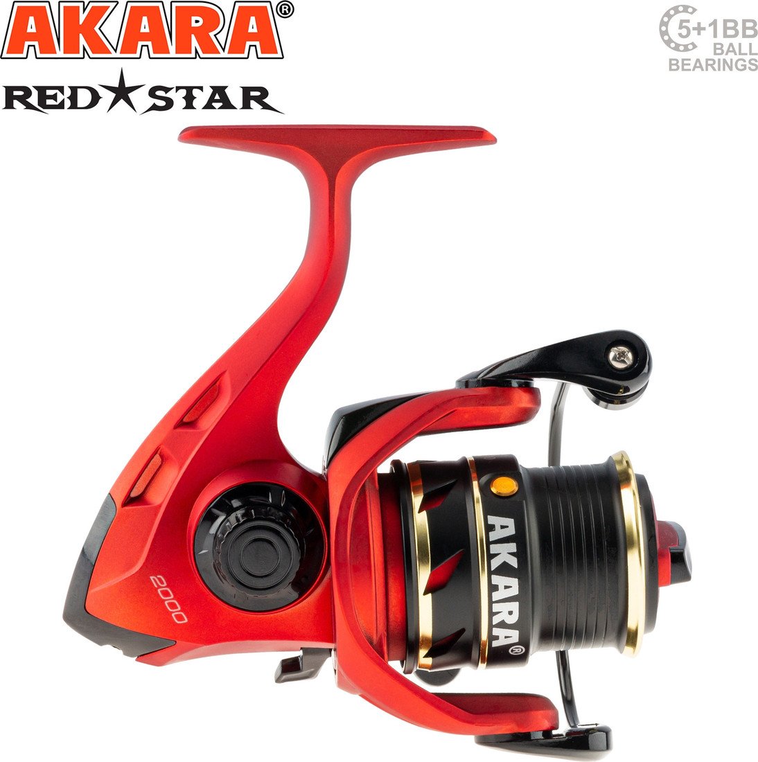 Рыболовная катушка Akara Red Star 2000 5+1BB ARS2000-6