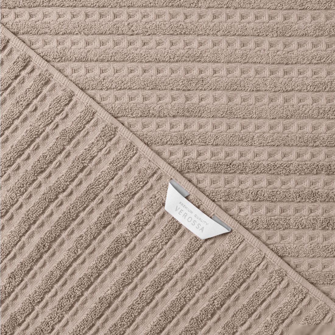 Полотенце Verossa Pique texture 50x90 (кофе)