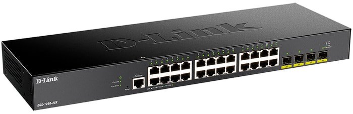 Коммутатор D-Link DGS-1250-28X/A1A