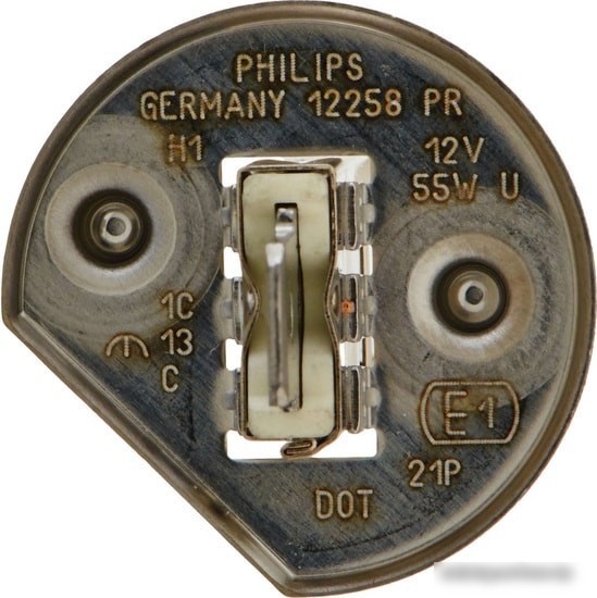 Галогенная лампа Philips H1 Vision 1шт