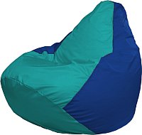 Кресло-мешок Flagman Груша Мега XXXL Г3.1-291 (бирюзовый/синий)