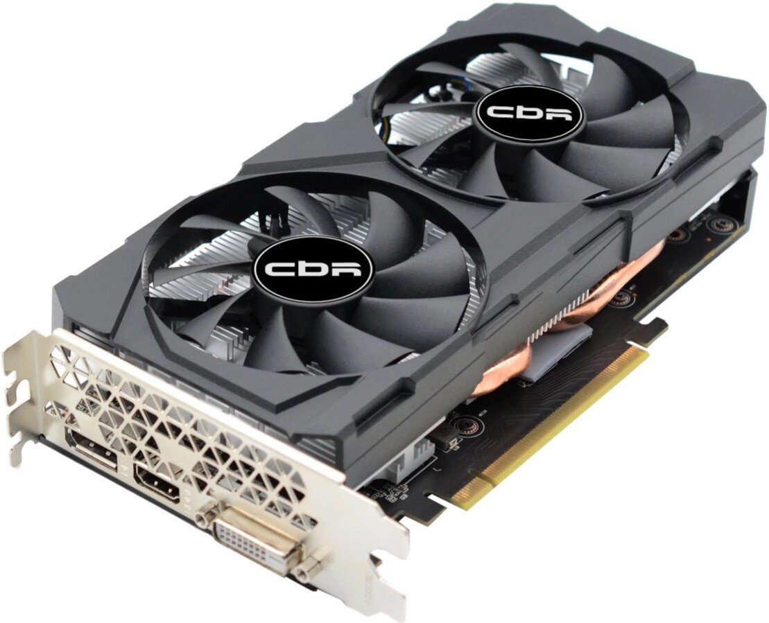 Видеокарта CBR GeForce RTX 2060 6GB GDDR6 VGA-STX2060-6G-RTL