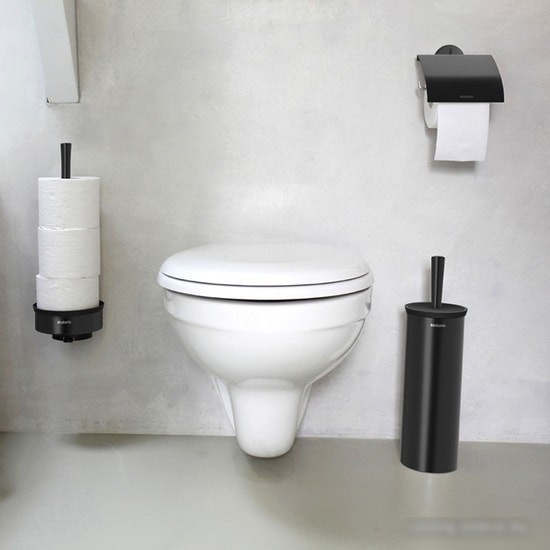 Держатель для туалетной бумаги Brabantia Profile 483462 (черный)