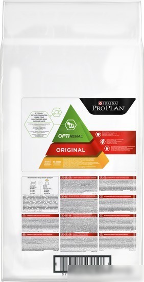 Сухой корм для кошек Pro Plan Original Adult OptiRenal с курицей 10 кг