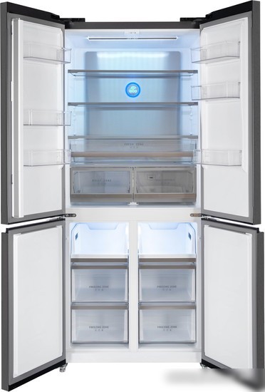 Четырёхдверный холодильник Hiberg RFQ-600DX NFGC Inverter