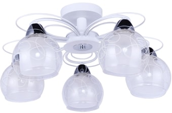 Припотолочная люстра Arte Lamp Sansa A7585PL-5WH