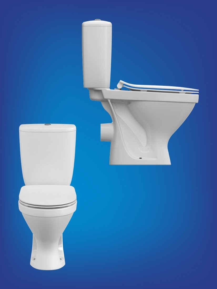 Унитаз напольный Cersanit Melar 031 3/6 DPL EO 64234
