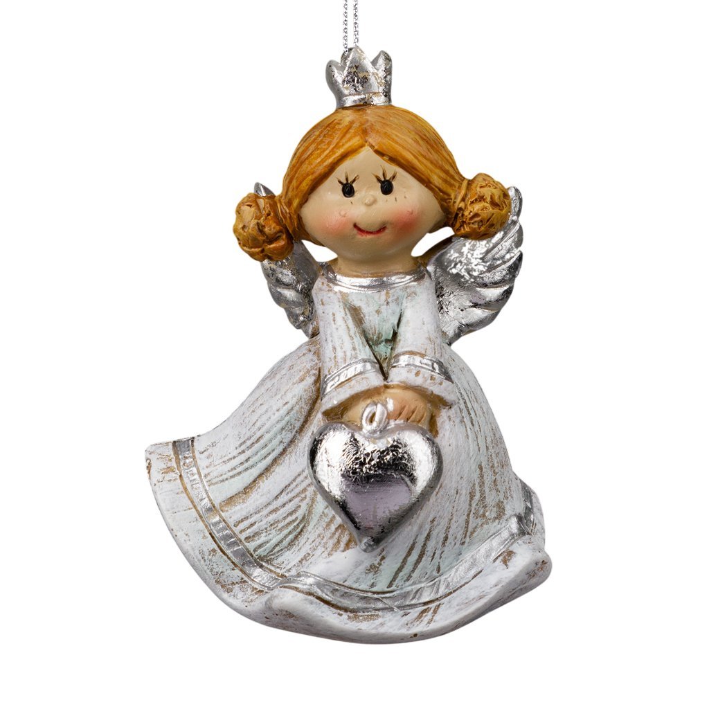 Елочная игрушка Erich Krause Decor. Ангел с сердцем 64595