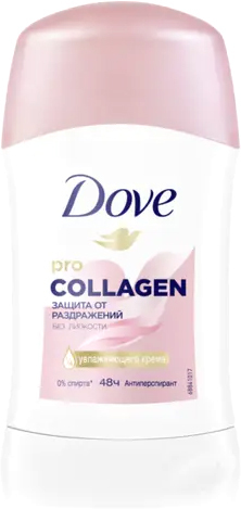 Антиперспирант-стик Dove Pro-Collagen 40 мл