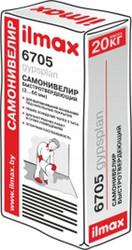 Самонивелирующаяся смесь ilmax 6705 gypsplan. Самонивелир быстротвердеющий (2...60 мм)