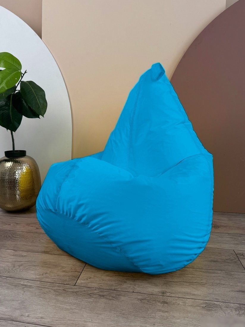 Кресло-мешок Flagman Груша Софт 130x85 XXL GXL.2-14 (голубой)