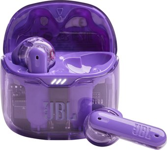 Наушники JBL Tune Flex Ghost (фиолетовый)