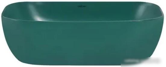 Умывальник Abber Rechteck AC2200MBG (темно-зеленый матовый)