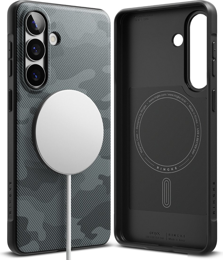 Чехол для телефона Ringke Onyx Magnetic для Galaxy S26 Plus (Camo Black)