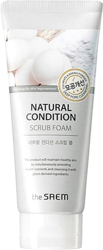 The Saem Скраб для лица Natural Condition Scrub Foam Deep Pore Cleansing (150 мл)
