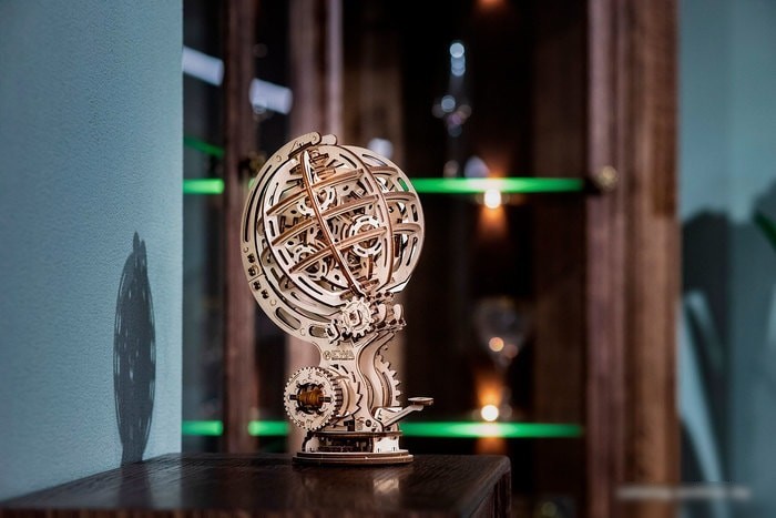 Сборная модель Eco-Wood-Art Кинетический глобус