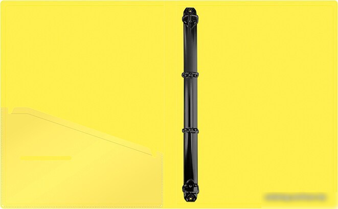 Папка для бумаг Berlingo Soft Touch RB4_4D984 (желтый)