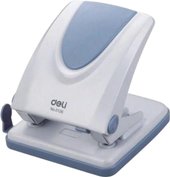 Дырокол Deli Pro 0126 35 листов (белый/синий)
