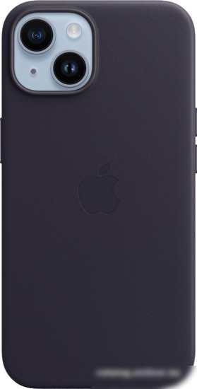 Чехол для телефона Apple MagSafe Leather Case для iPhone 14 (чернила) Чехол для телефона Apple MagSafe Leather Case для iPhone 14 (чернила)