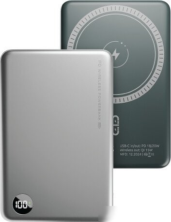 Внешний аккумулятор Olmio QM-16 10000mAh (серебристый)