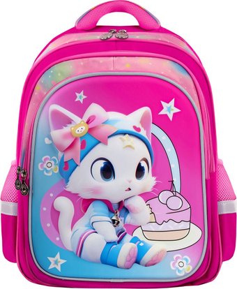 Школьный рюкзак BRAUBERG Flossy. Sweet Kitten 273180