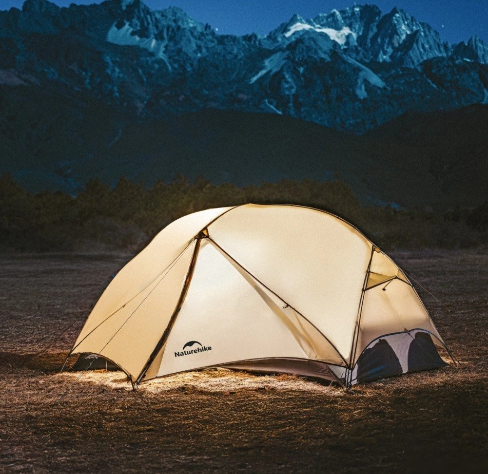 Треккинговая палатка Naturehike Mongar UL CNK2550WS016-MRS1 (песочный)