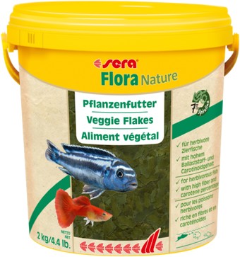 Сухой корм Sera Flora Nature 2 кг