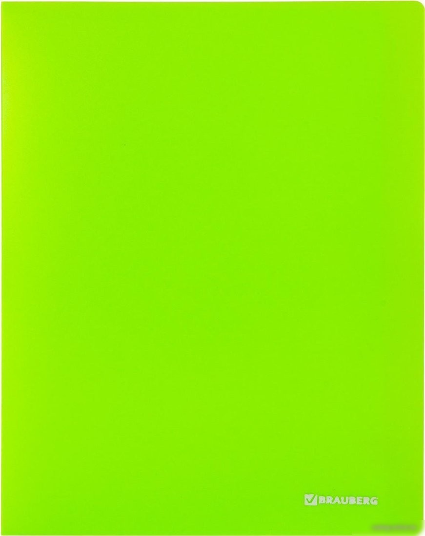 Папка для бумаг BRAUBERG Neon 227464 (зеленый)