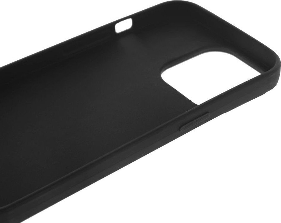 Чехол для телефона BoraSCO Silicone Case для Apple iPhone 13 Pro 40442 (черный матовый)