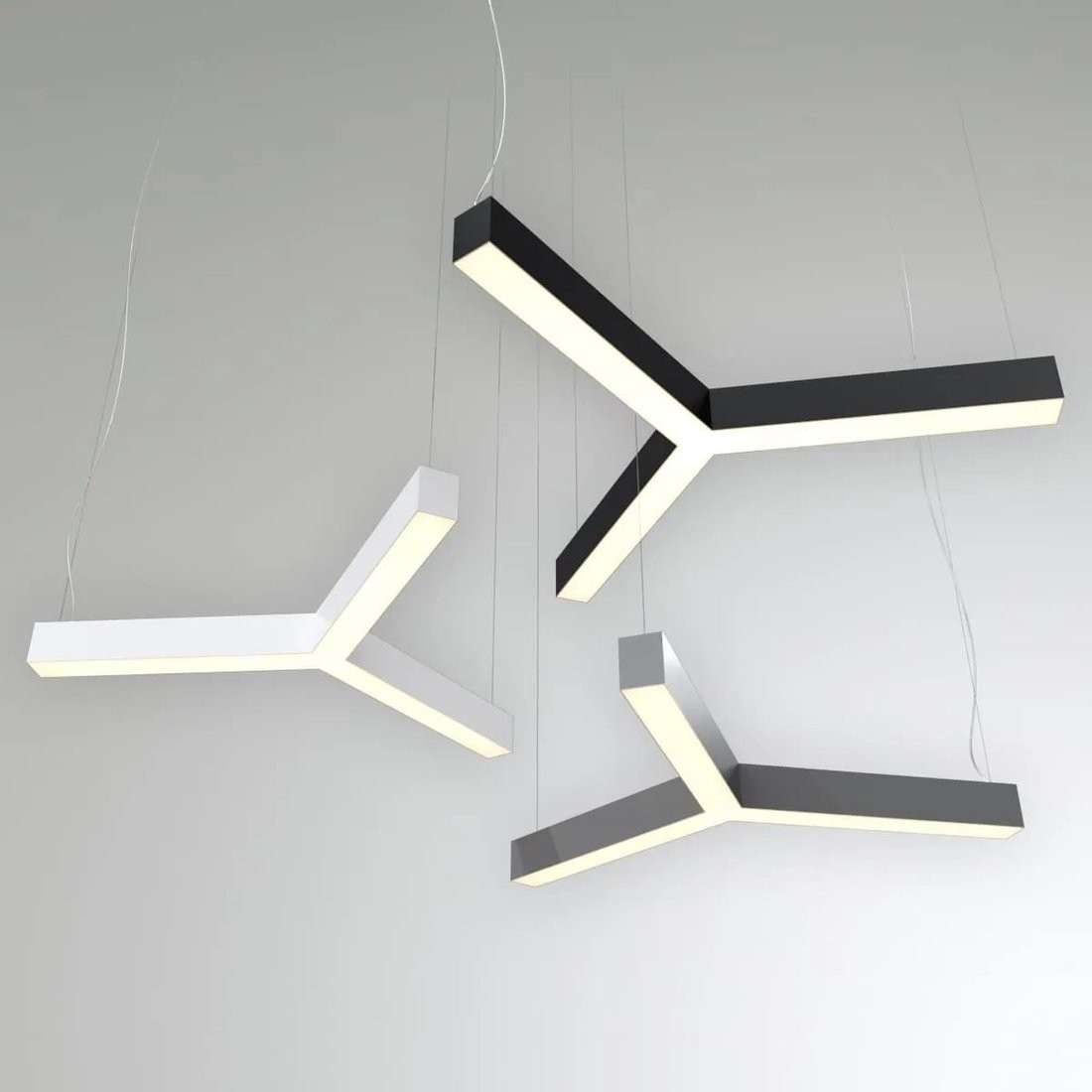 Подвесная люстра Arlight SP-Rays-3-Hang-5050-510-34W Day4000 049205