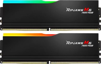 Оперативная память G.Skill Ripjaws M5 Neo RGB 2x32ГБ DDR5 6000 МГц F5-6000J2836G32GX2-RM5NRK