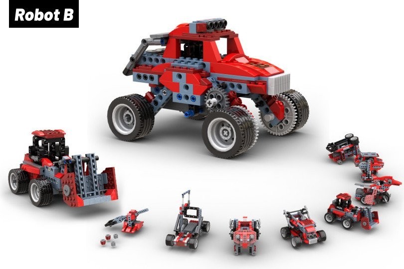Конструктор Apitor Robot B 8 в 1