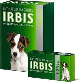 Капли IRBIS Фортэ 1 для щенков и собак мелких пород