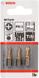 Набор бит Bosch 2607001544 3 предмета