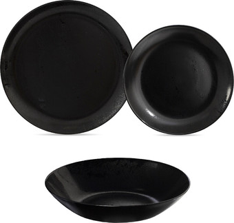Тарелка обеденная Luminarc Diana Black V0121