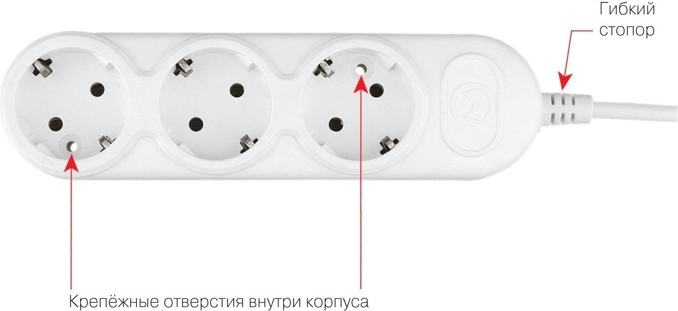 Удлинитель Power Cube PC-3-3M