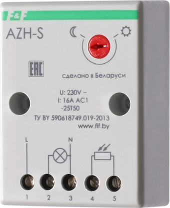 Фотореле Евроавтоматика F&F AZH-S PLUS EA01.001.008