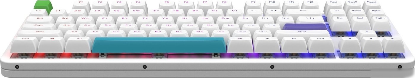 Клавиатура Red Square Alumix TKL Simple (белый, g3ms Amber)