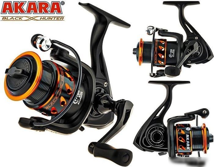 Рыболовная катушка Akara Black Hunter Shalow BHS2000-10