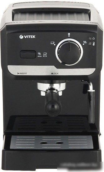 Рожковая помповая кофеварка Vitek VT-1502 BK