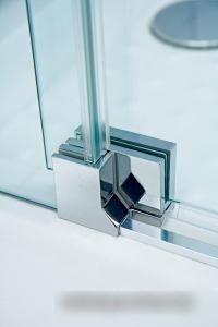Душевой уголок Cezares SLIDER-AH-1-90-90/100-GRIGIO-NERO
