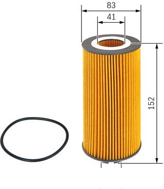 Масляный фильтр Bosch F026407040