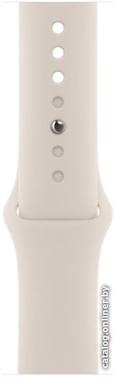 Умные часы Apple Watch SE 2 44 мм (алюминиевый корпус, звездный свет/звездный свет, спортивный силиконовый ремешок M/L)