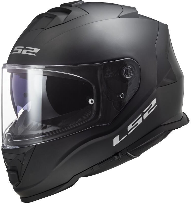 Мотошлем LS2 FF800 Storm II Solid (XXL, матовый черный)