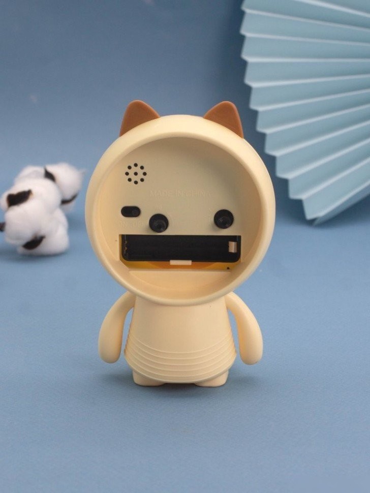 Настольные часы ILikeGift Lovely Cat 100P-2305-01 (желтый)