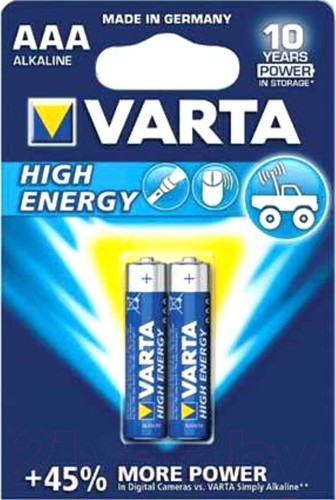 Батарейка Varta Energy LR03 AAA Alkaline 4008496771226 2 шт