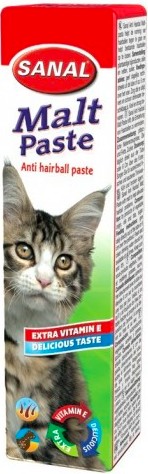 Лакомство для кошек Sanal Malt Paste 100 г