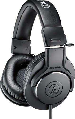 Наушники Audio-Technica ATH-M20x (черный)
