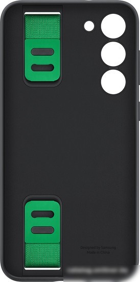 Чехол для телефона Samsung Silicone Grip Case S23+ (черный)